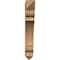 Ekena Millwork Olympic Arts & Crafts Rough Sawn Bracket, Western Red Cedar, 6"W x 36"D x 42"H BKT06X36X42OLY03RWR - alternate 4